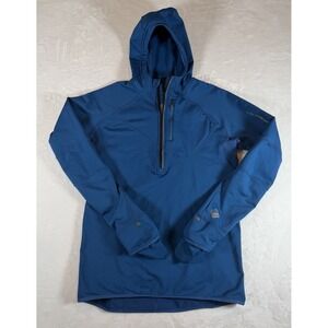 Salomon Jacket Womens Medium Blue Acti Therm Athletic Running 1/2 Zip